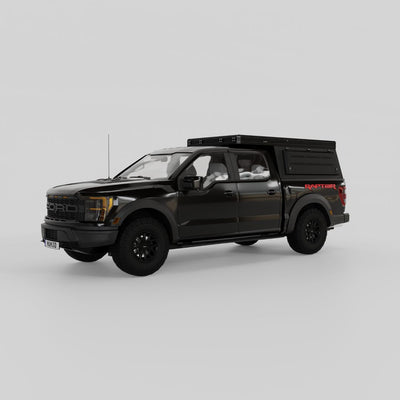 2009 - 2025 Ford F150 and Ford Raptor Tactical Truck Camper 5.5' Bed