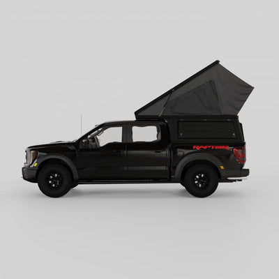 2009 - 2025 Ford F150 and Ford Raptor Tactical Truck Camper 5.5' Bed