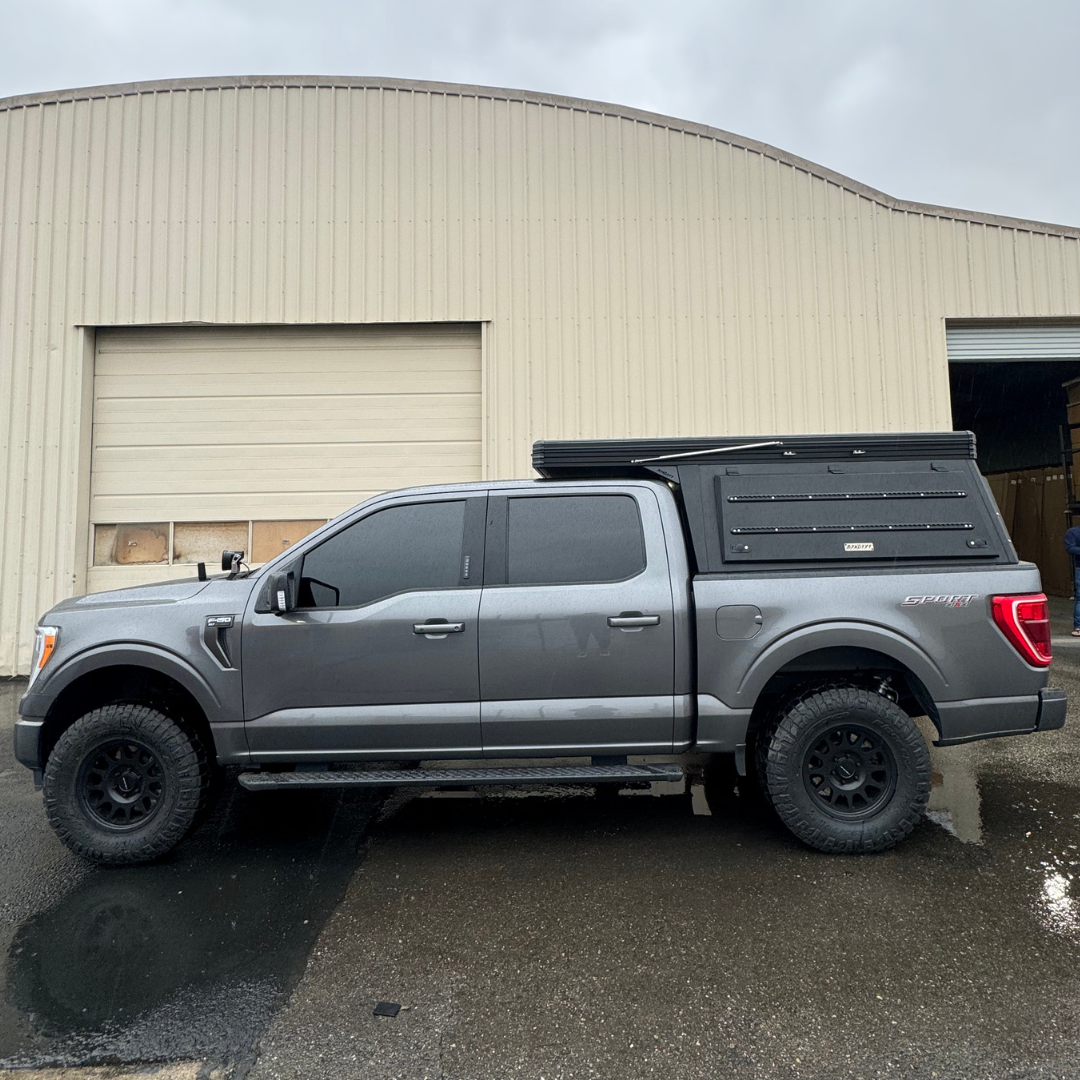 2009 - 2025 Ford F150 and Ford Raptor Tactical Truck Camper 5.5' Bed